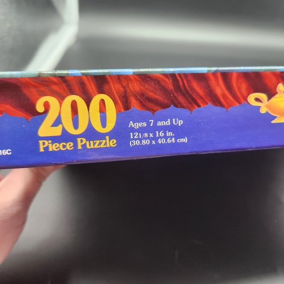 Vintage Golden 200 Piece Disney Aladdin Sealed Puzzle - Picture 15 of 16
